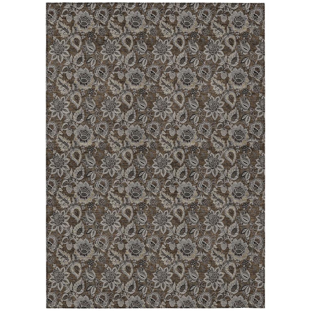 Chantille ACN661 Brown 5' x 7'6" Rug. Picture 1