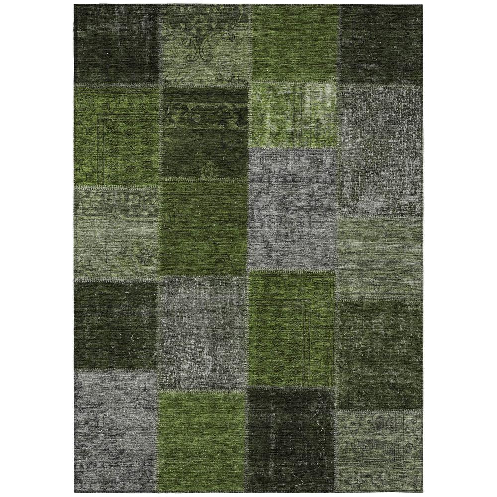 Chantille ACN663 Green 5' x 7'6" Rug. Picture 1