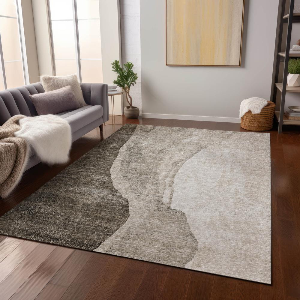 Chantille ACN667 Brown 5' x 7'6" Rug. Picture 6
