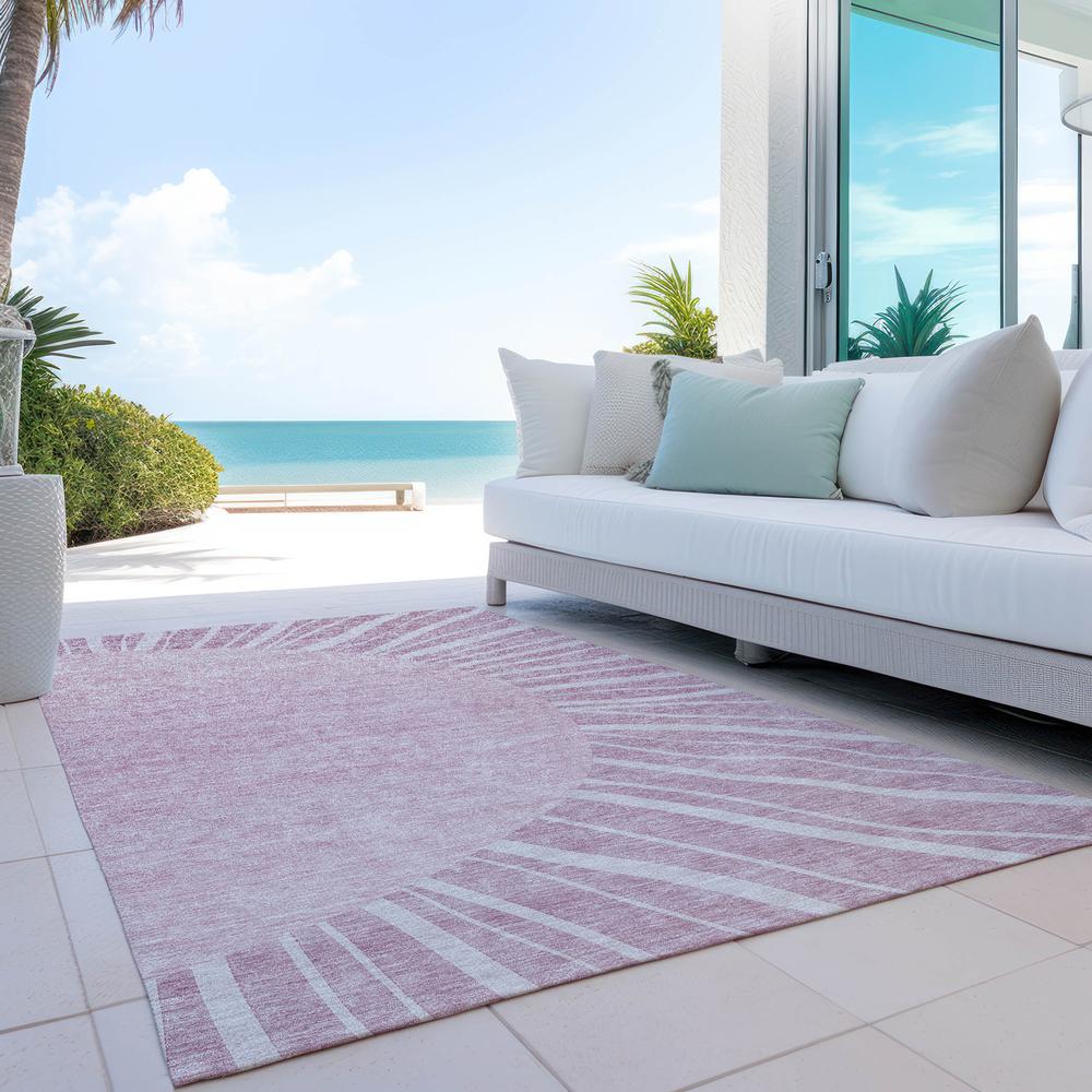 Chantille ACN668 Pink 5' x 7'6" Rug. Picture 9