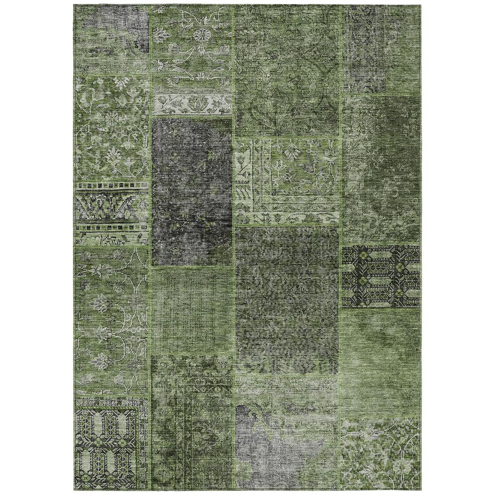 Chantille ACN669 Green 5' x 7'6" Rug. Picture 1