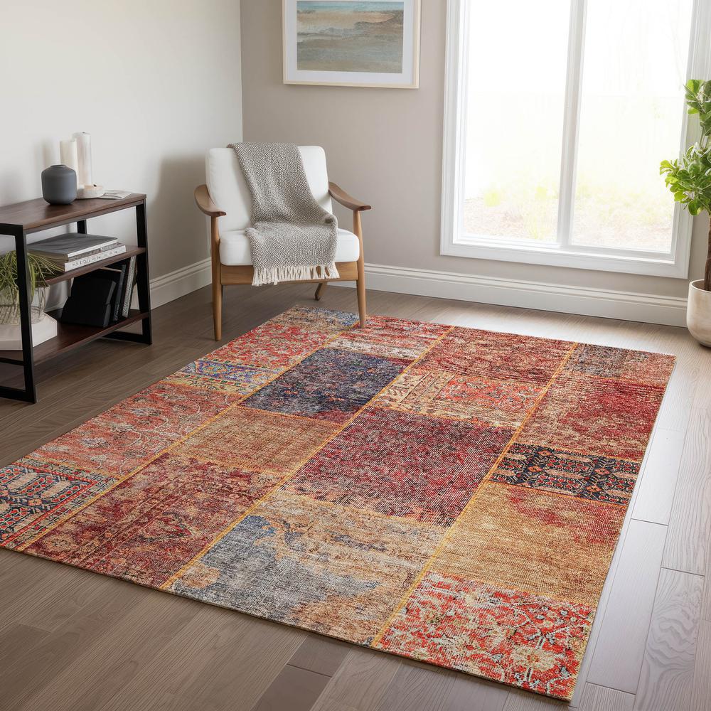 Chantille ACN669 Red 5' x 7'6" Rug. Picture 6