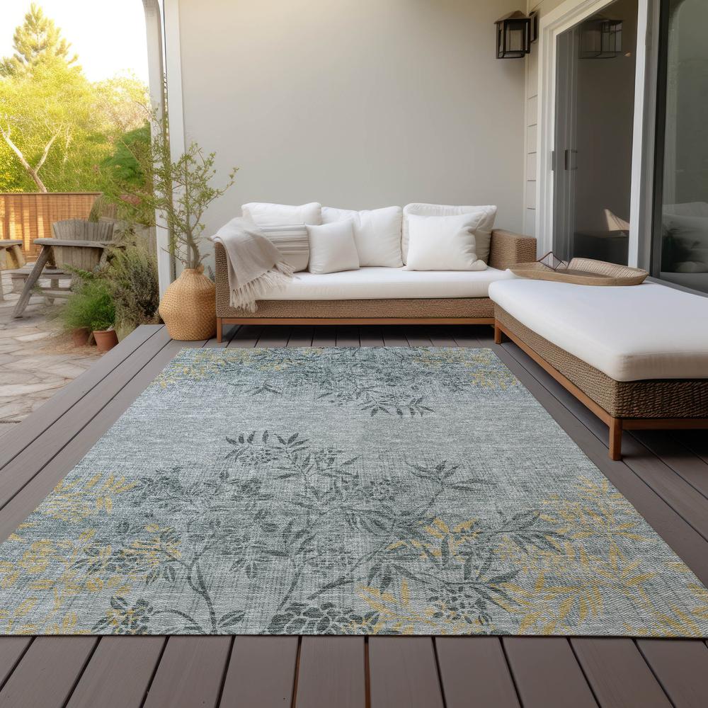 Chantille ACN673 Gray 5' x 7'6" Rug. Picture 8