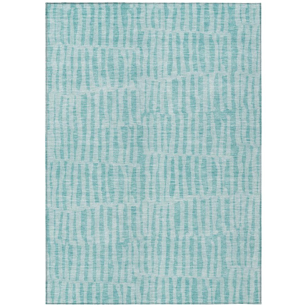Chantille ACN674 Teal 5' x 7'6" Rug. Picture 1