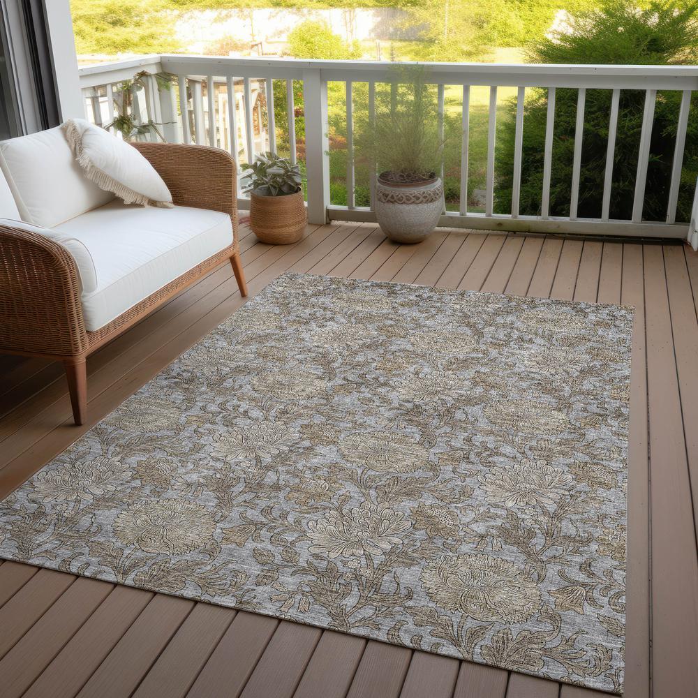 Chantille ACN677 Gray 5' x 7'6" Rug. Picture 9
