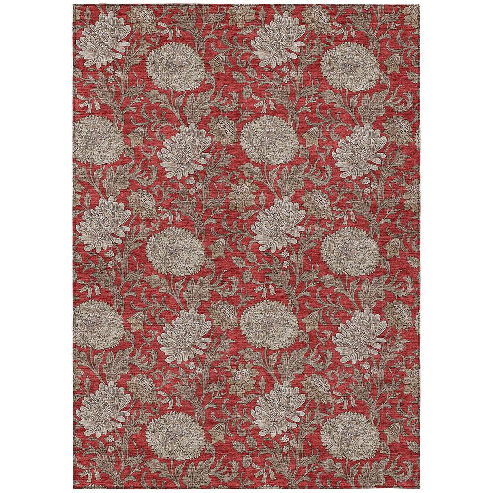 Chantille ACN677 Red 5' x 7'6" Rug. Picture 1