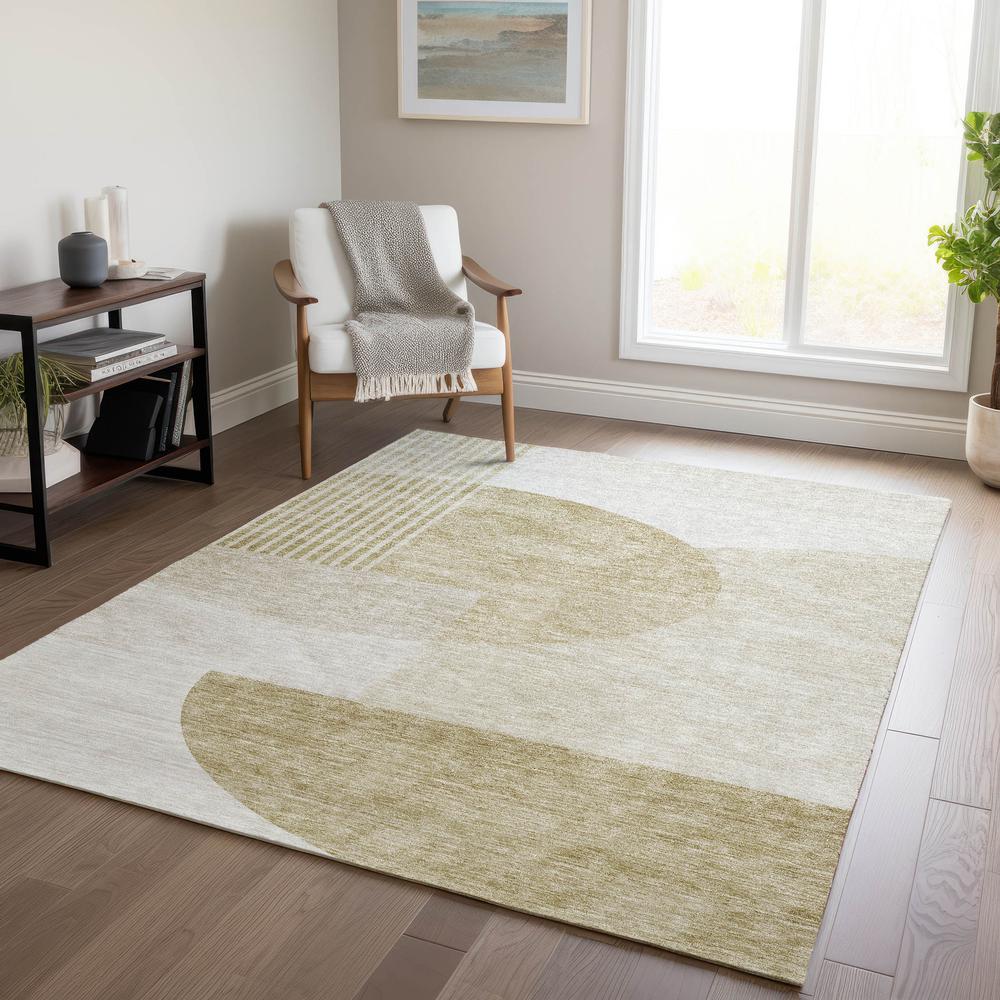 Chantille ACN678 Brown 5' x 7'6" Rug. Picture 6