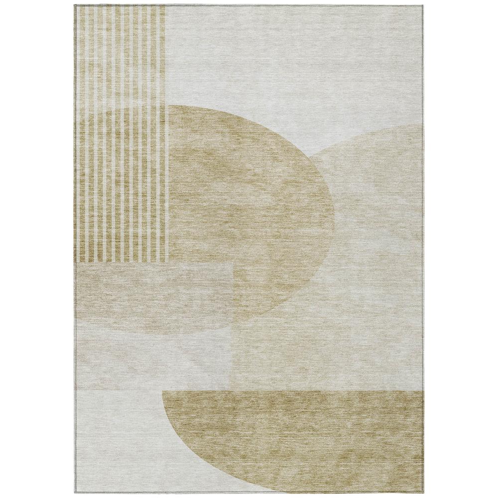 Chantille ACN678 Brown 5' x 7'6" Rug. Picture 1
