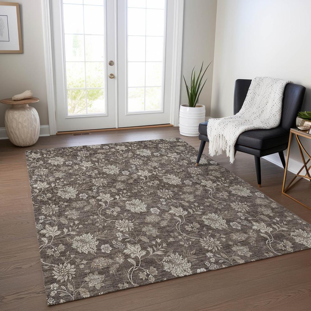 Chantille ACN680 Brown 5' x 7'6" Rug. Picture 6
