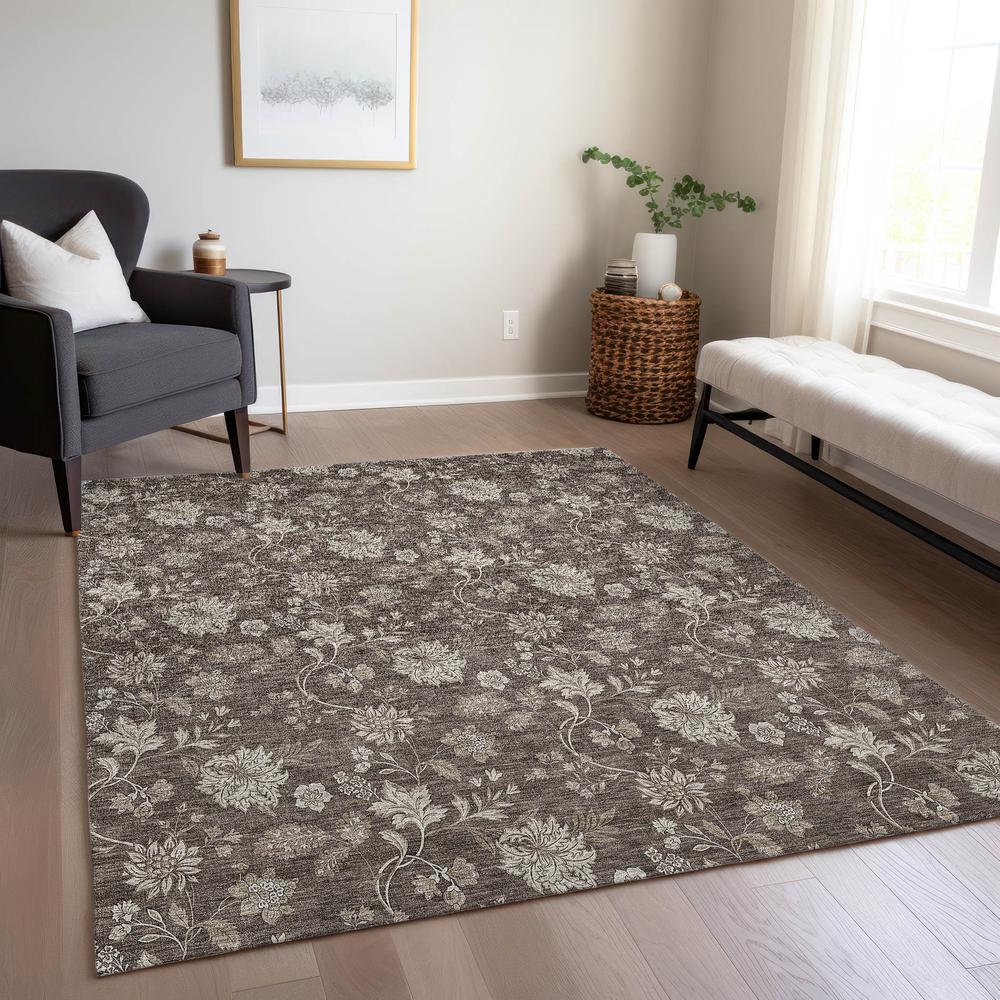 Chantille ACN680 Brown 5' x 7'6" Rug. Picture 7