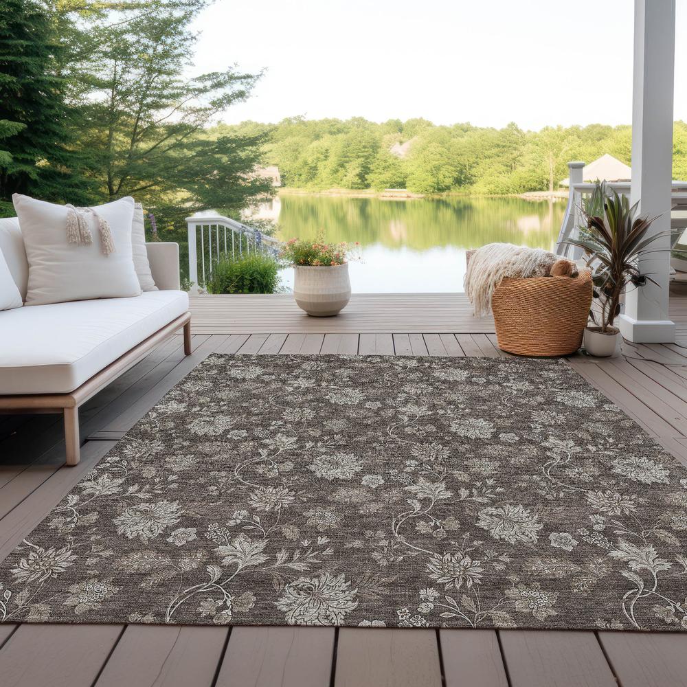 Chantille ACN680 Brown 5' x 7'6" Rug. Picture 9