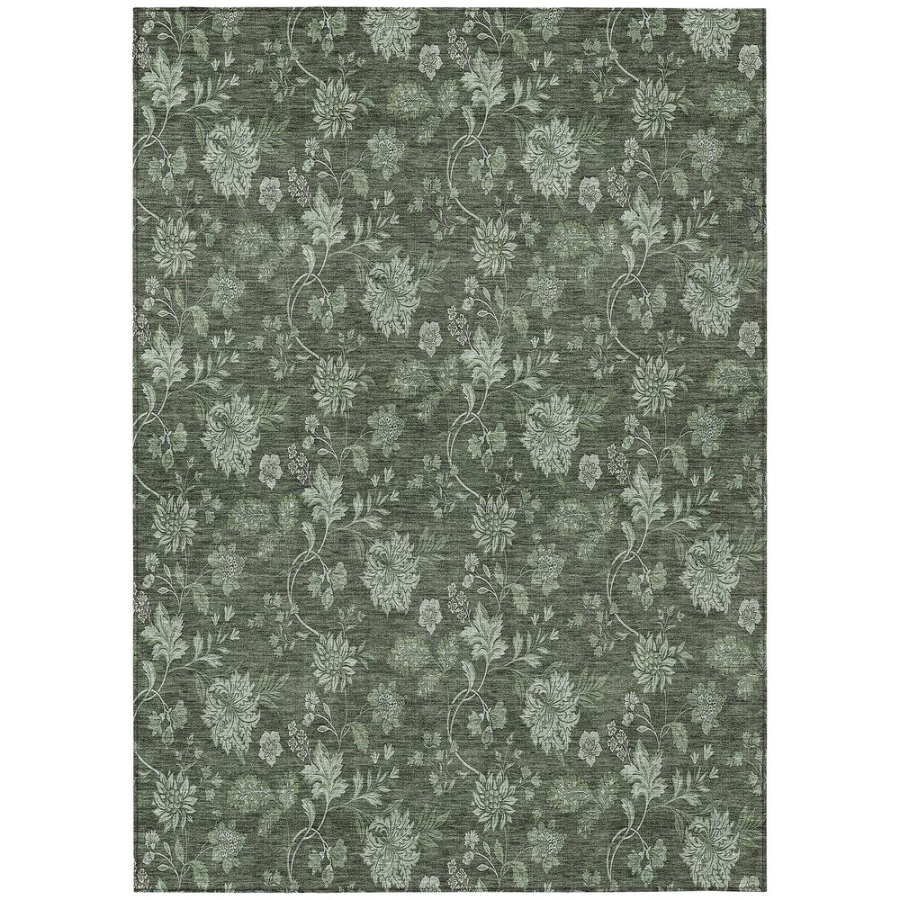 Chantille ACN680 Green 5' x 7'6" Rug. Picture 1