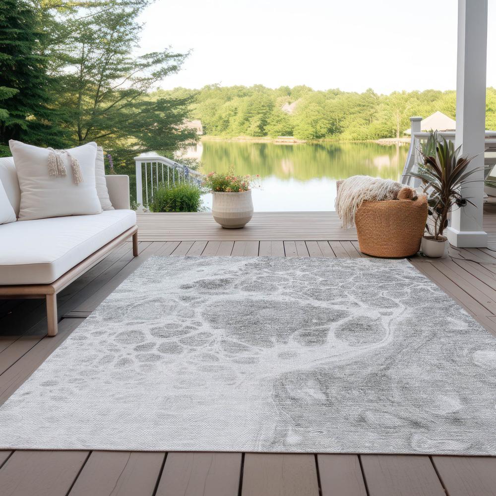 Chantille ACN682 Gray 5' x 7'6" Rug. Picture 9