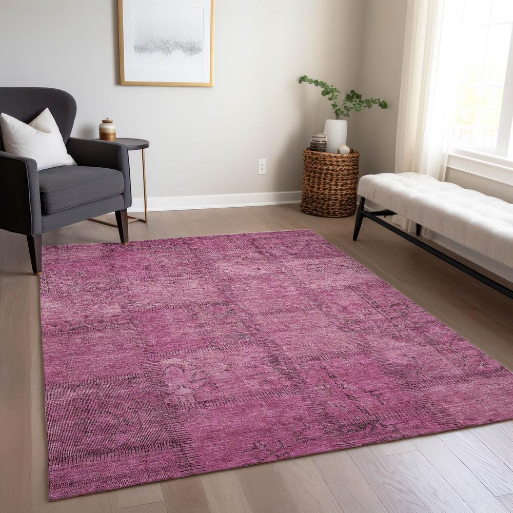 Chantille ACN685 Pink 5' x 7'6" Rug. Picture 7
