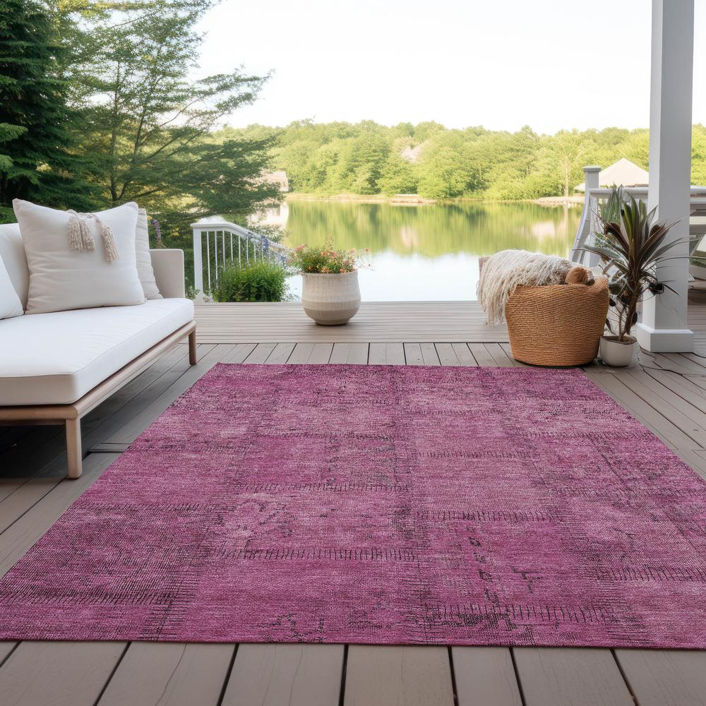 Chantille ACN685 Pink 5' x 7'6" Rug. Picture 9