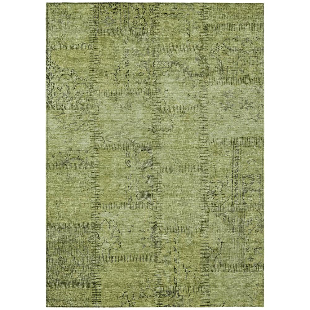 Chantille ACN685 Green 5' x 7'6" Rug. Picture 1