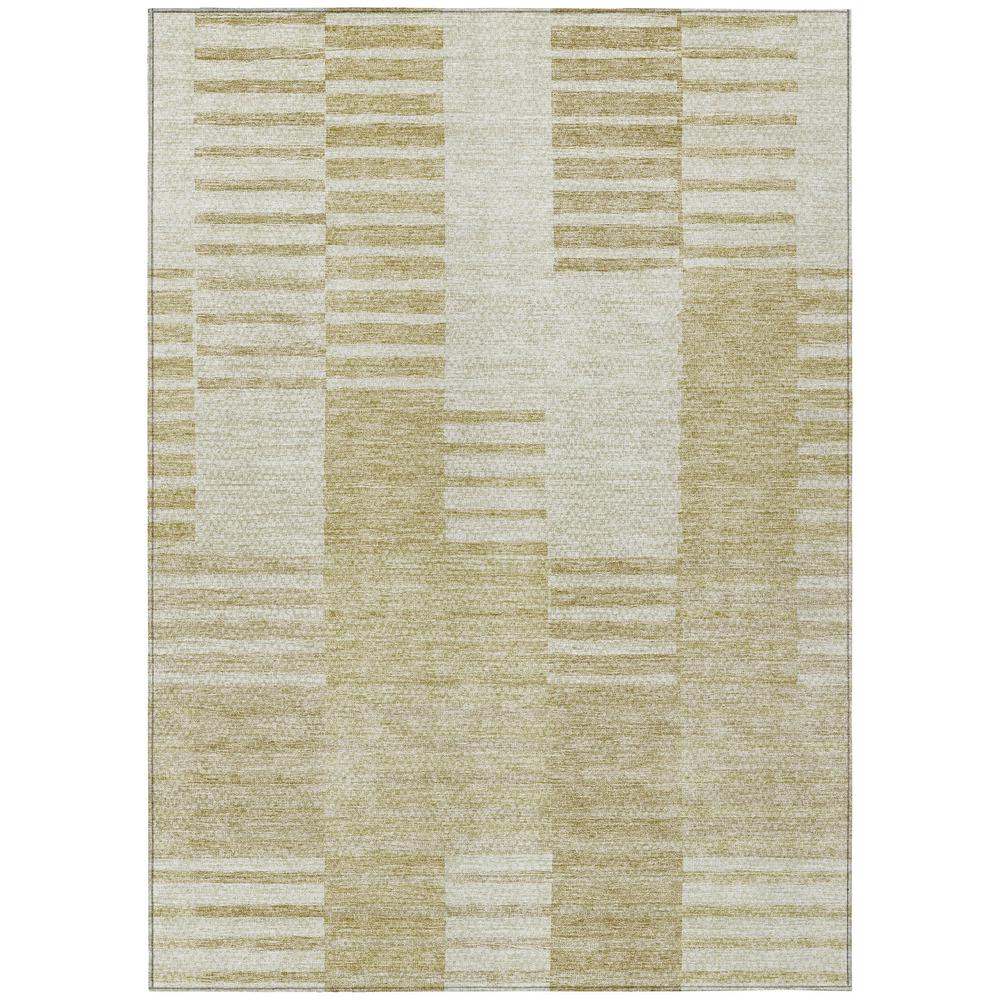 Chantille ACN686 Brown 5' x 7'6" Rug. Picture 1