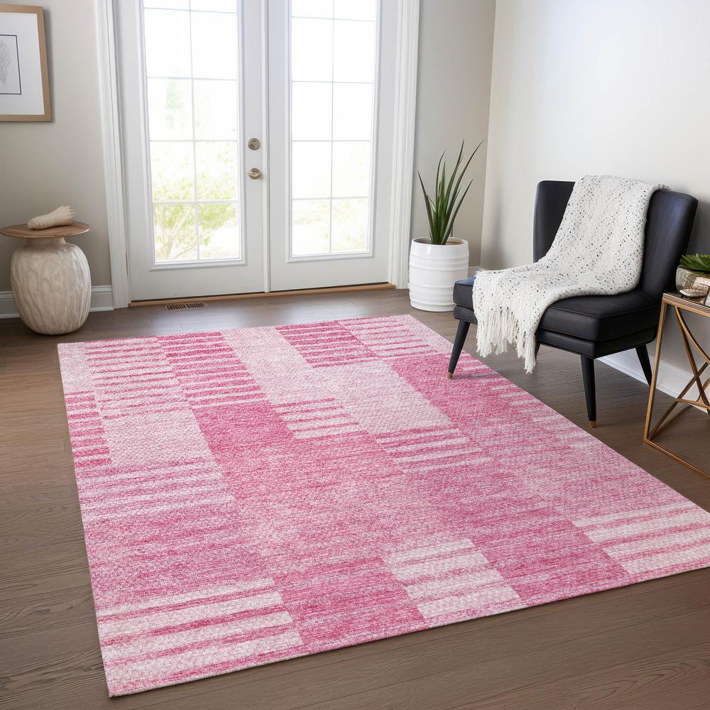 Chantille ACN686 Pink 5' x 7'6" Rug. Picture 6