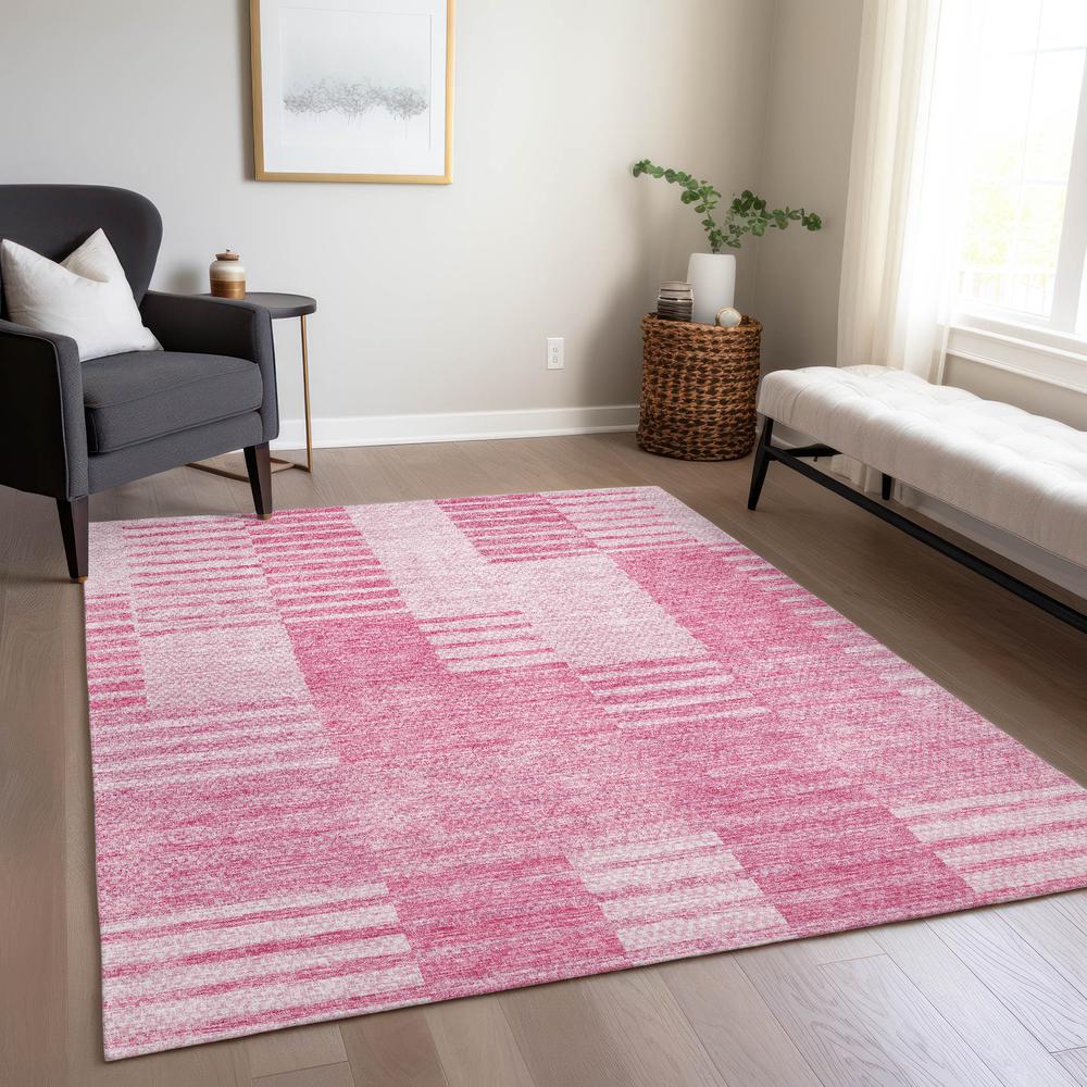 Chantille ACN686 Pink 5' x 7'6" Rug. Picture 7