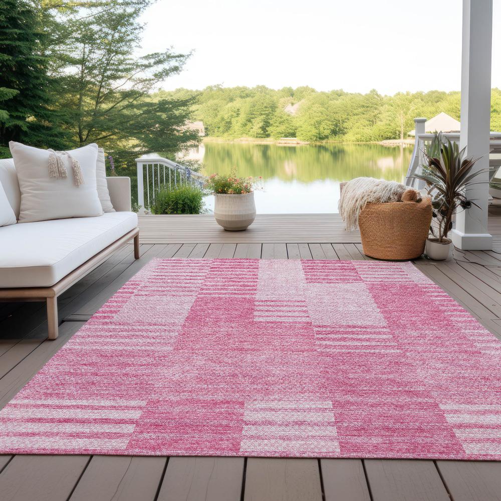 Chantille ACN686 Pink 5' x 7'6" Rug. Picture 9