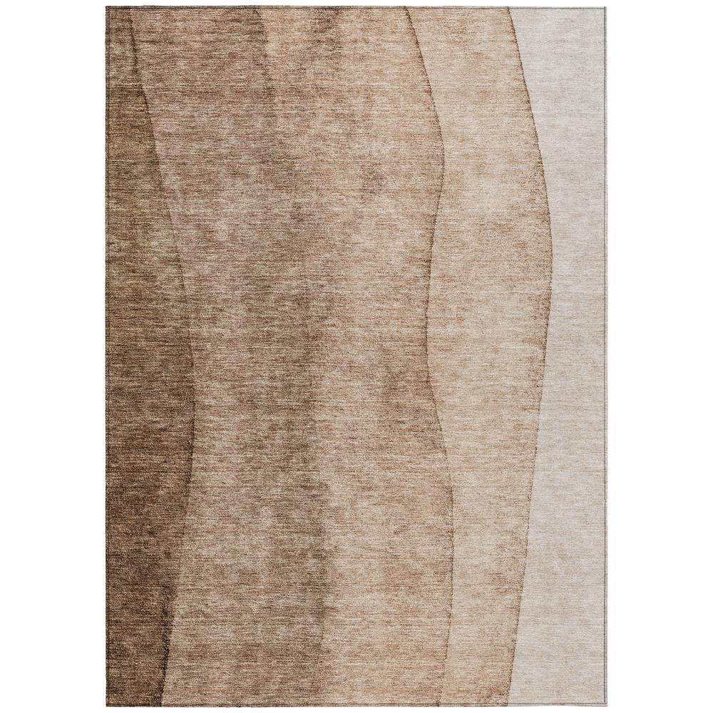 Chantille ACN690 Brown 5' x 7'6" Rug. Picture 1