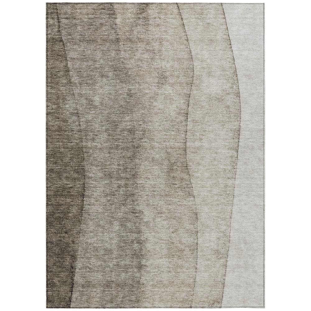 Chantille ACN690 Brown 5' x 7'6" Rug. Picture 1