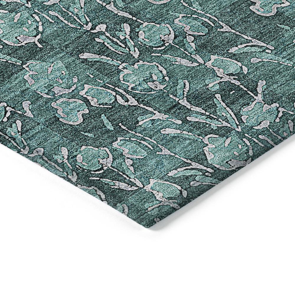 Chantille ACN692 Teal 2'6" x 3'10" Rug. Picture 3