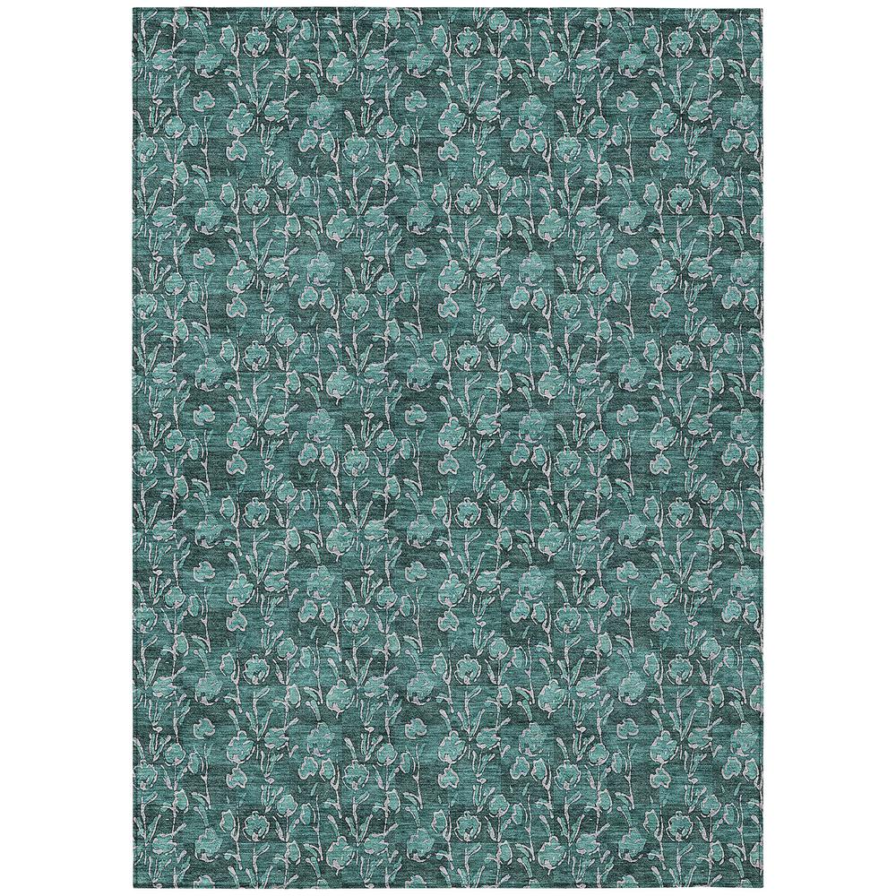 Chantille ACN692 Teal 5' x 7'6" Rug. Picture 1