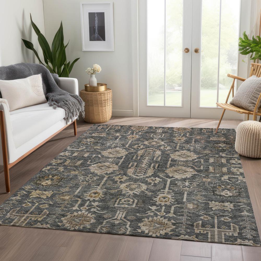 Chantille ACN697 Gray 5' x 7'6" Rug. Picture 6