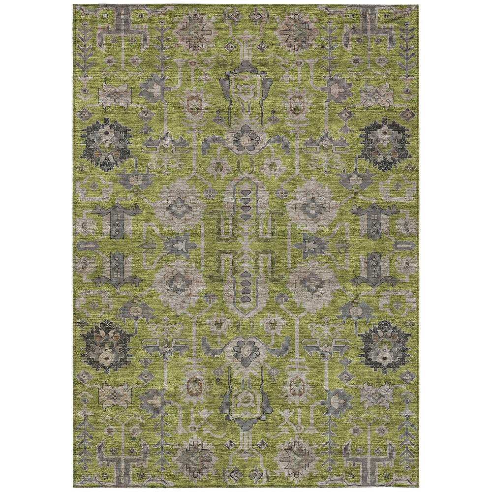 Chantille ACN697 Green 5' x 7'6" Rug. Picture 1