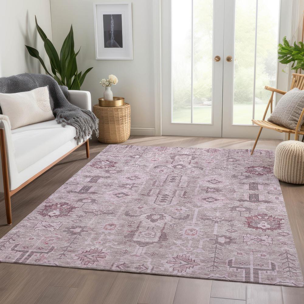 Chantille ACN697 Pink 5' x 7'6" Rug. Picture 6