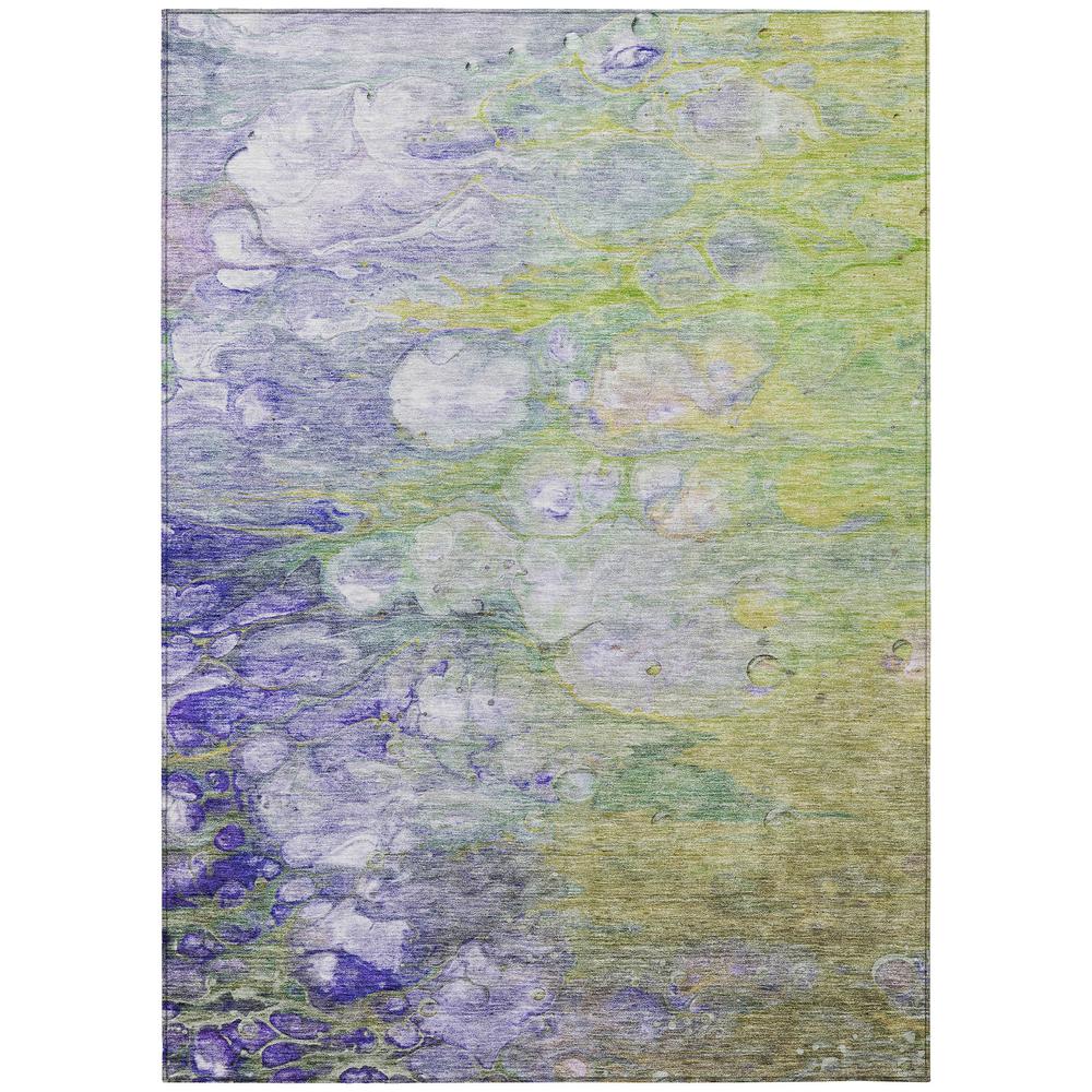 Chantille ACN698 Green 5' x 7'6" Rug. Picture 1