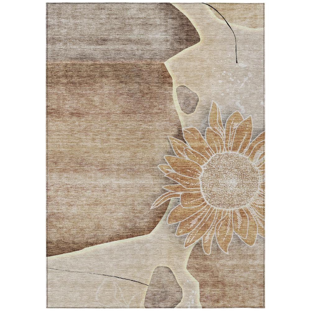 Chantille ACN700 Brown 5' x 7'6" Rug. Picture 1