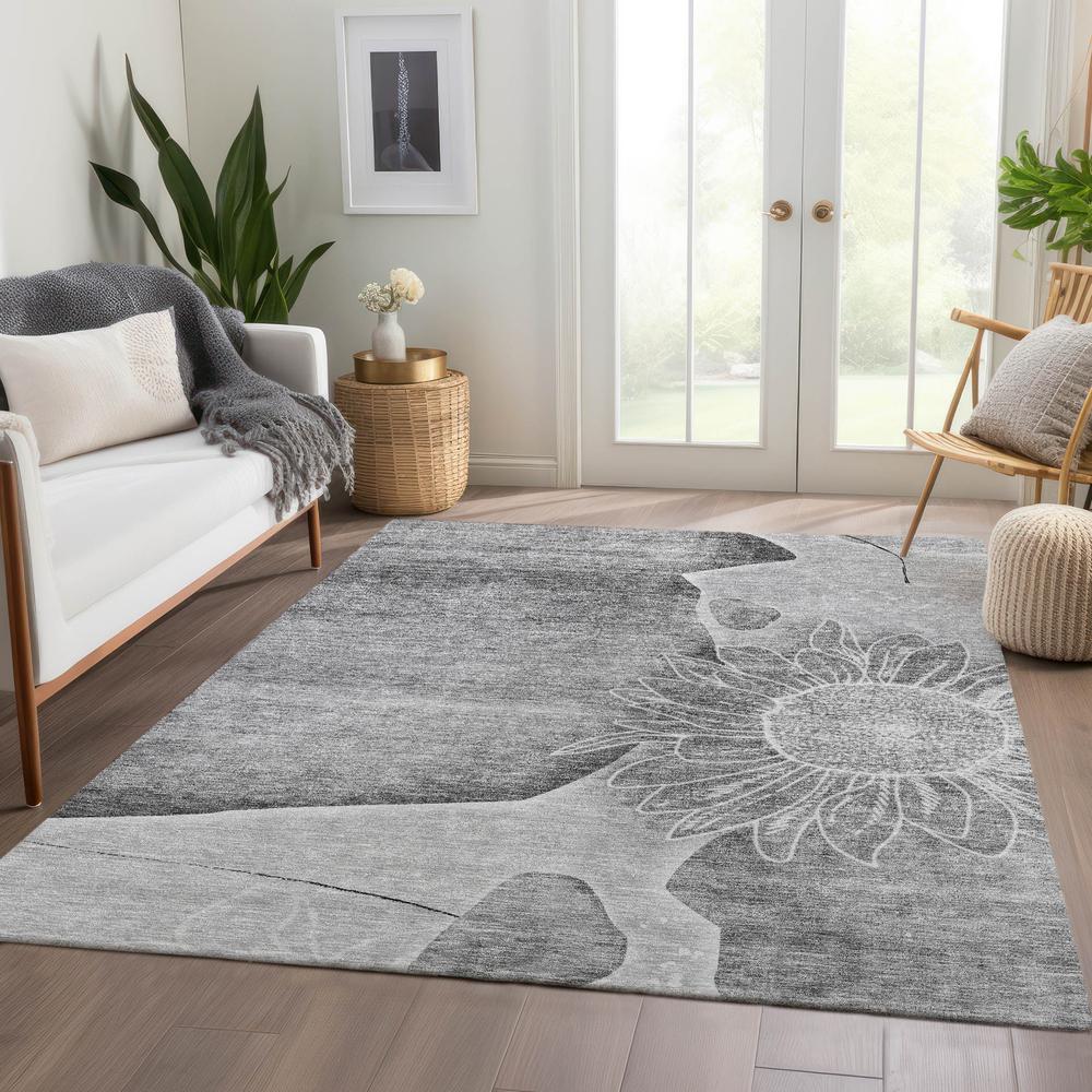 Chantille ACN700 Gray 5' x 7'6" Rug. Picture 6