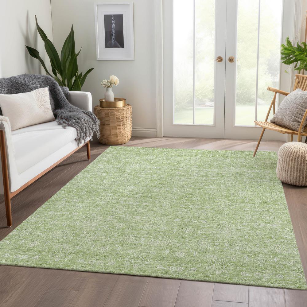 Chantille ACN703 Green 5' x 7'6" Rug. Picture 6