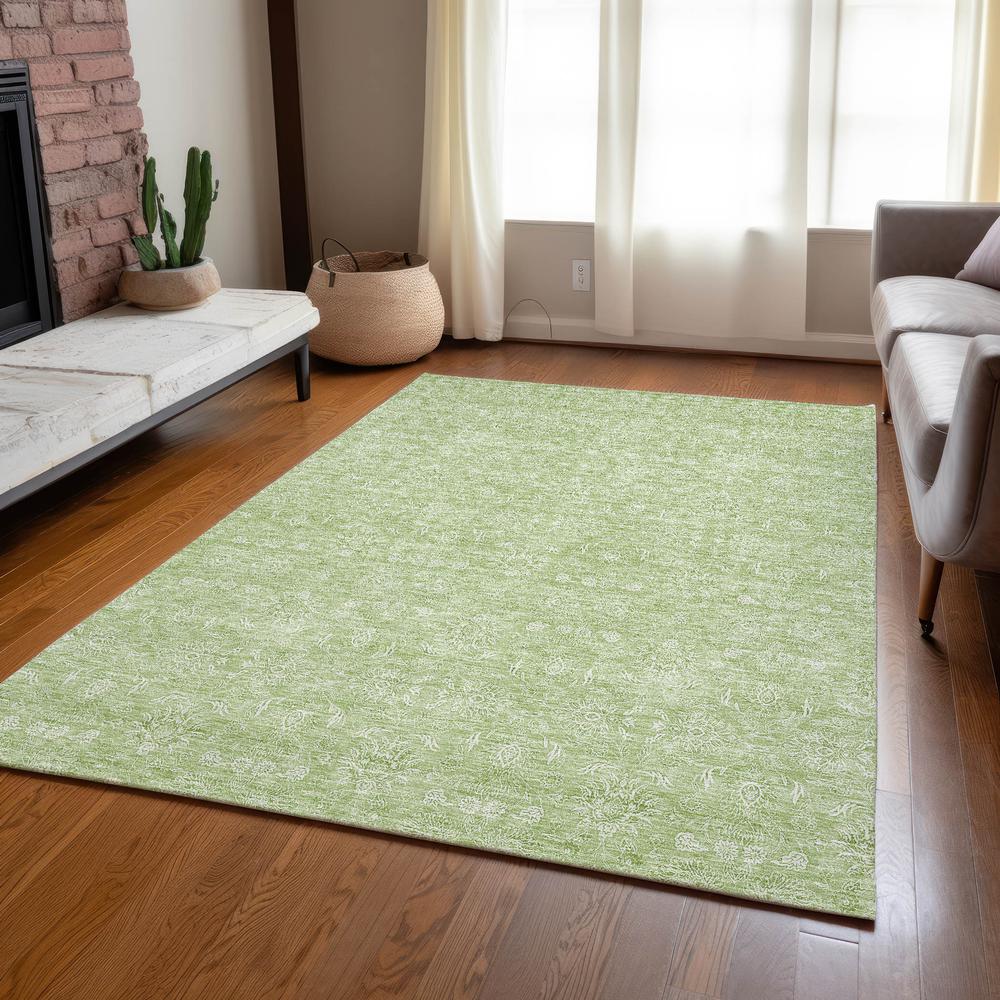 Chantille ACN703 Green 5' x 7'6" Rug. Picture 7