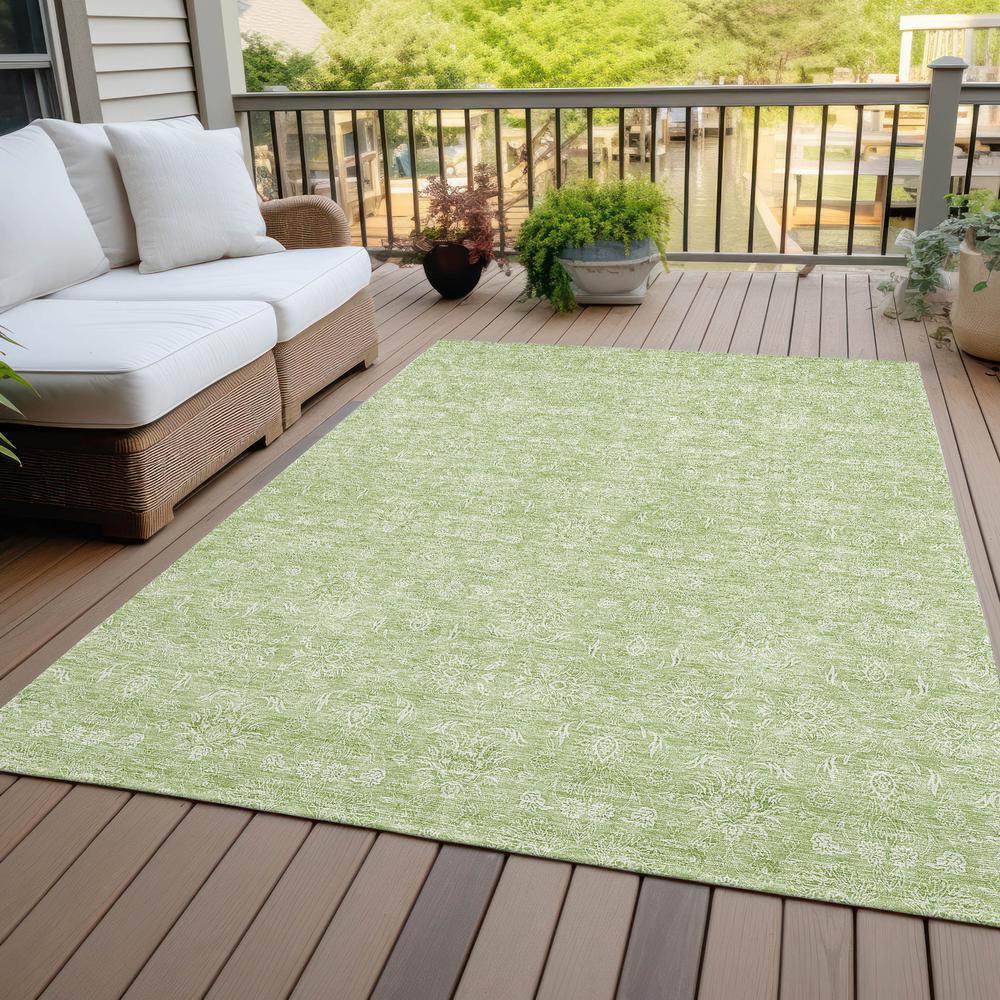 Chantille ACN703 Green 5' x 7'6" Rug. Picture 8