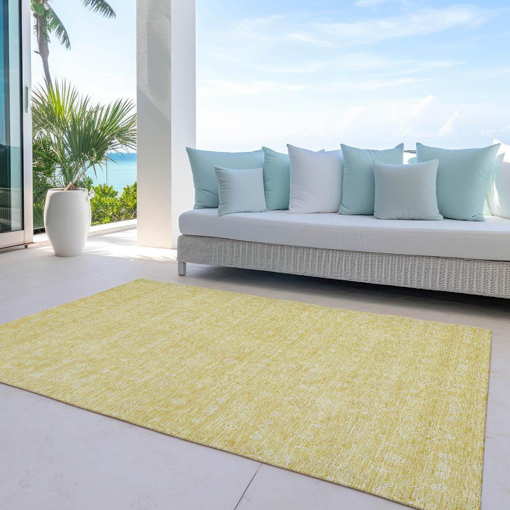 Chantille ACN703 Gold 5' x 7'6" Rug. Picture 10