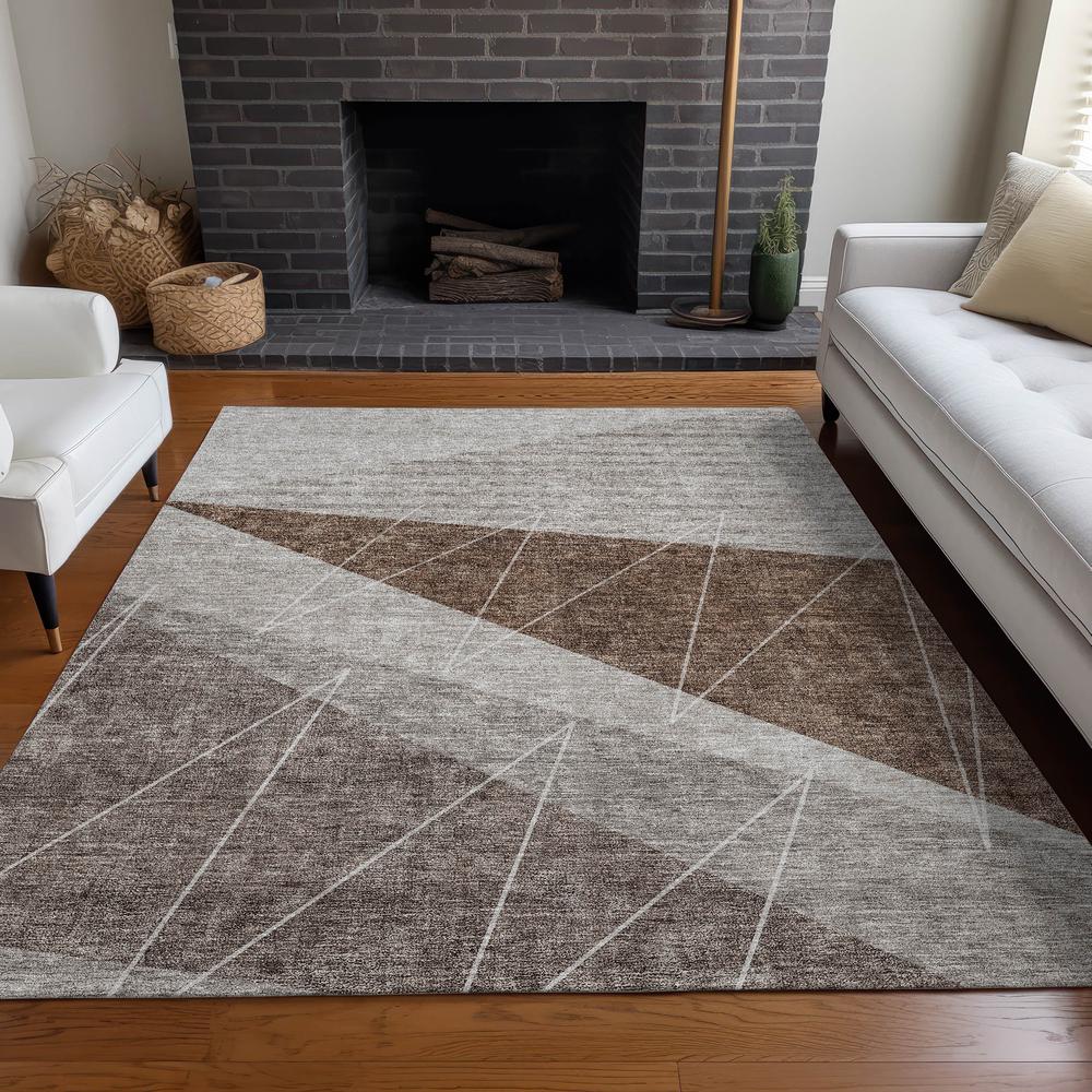 Chantille ACN706 Gray 5' x 7'6" Rug. Picture 6