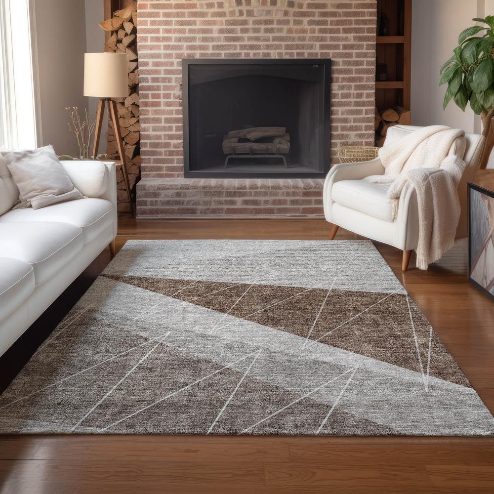 Chantille ACN706 Gray 5' x 7'6" Rug. Picture 7