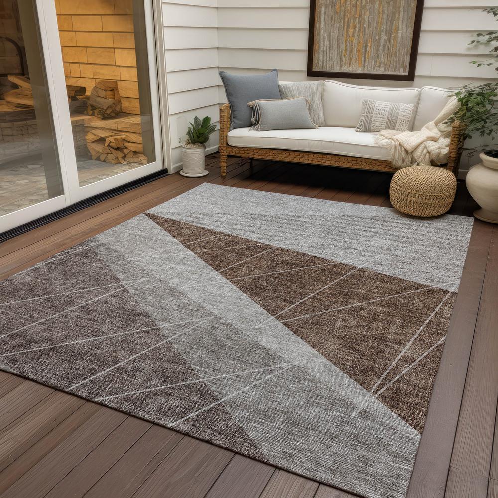 Chantille ACN706 Gray 5' x 7'6" Rug. Picture 8