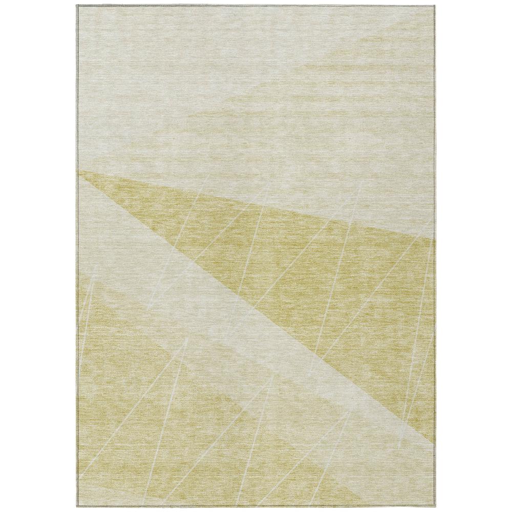 Chantille ACN706 Gold 5' x 7'6" Rug. Picture 1