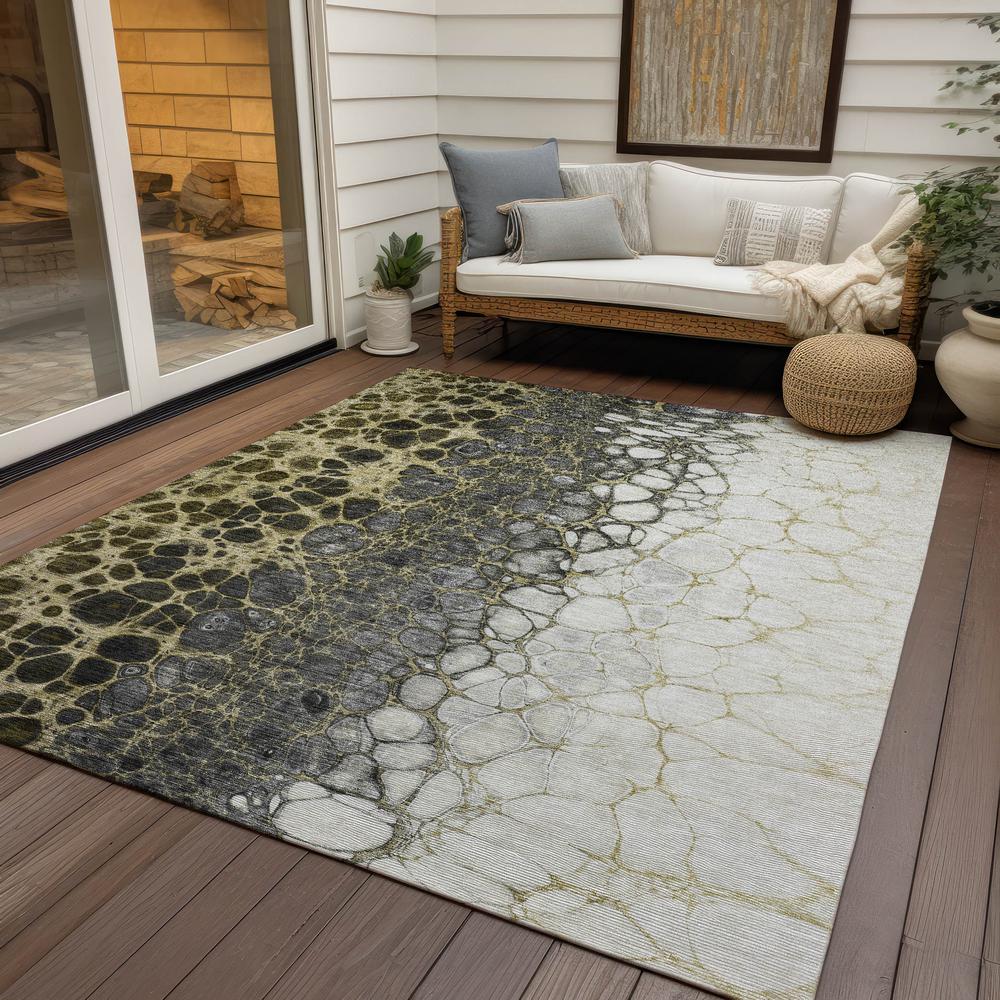 Chantille ACN707 Brown 5' x 7'6" Rug. Picture 8