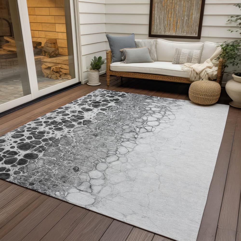 Chantille ACN707 Gray 5' x 7'6" Rug. Picture 8