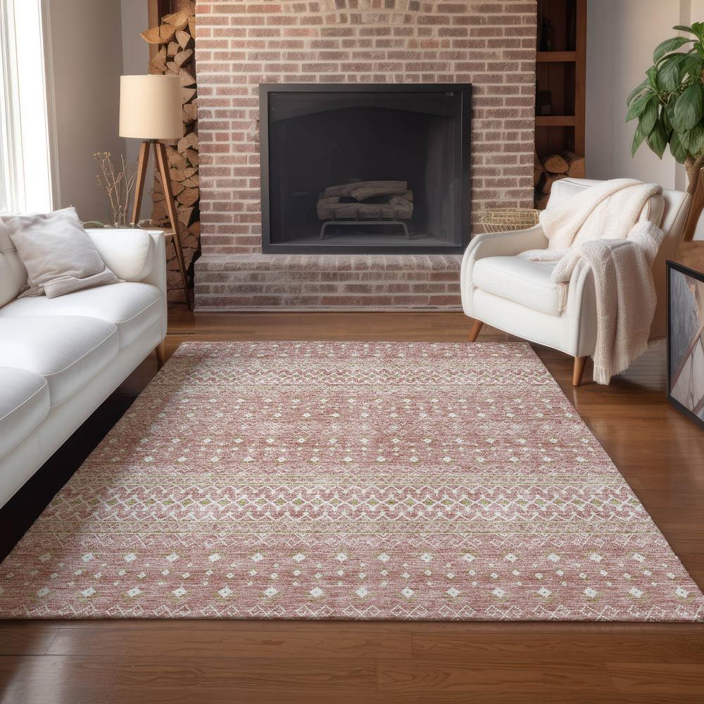 Chantille ACN709 Pink 5' x 7'6" Rug. Picture 7