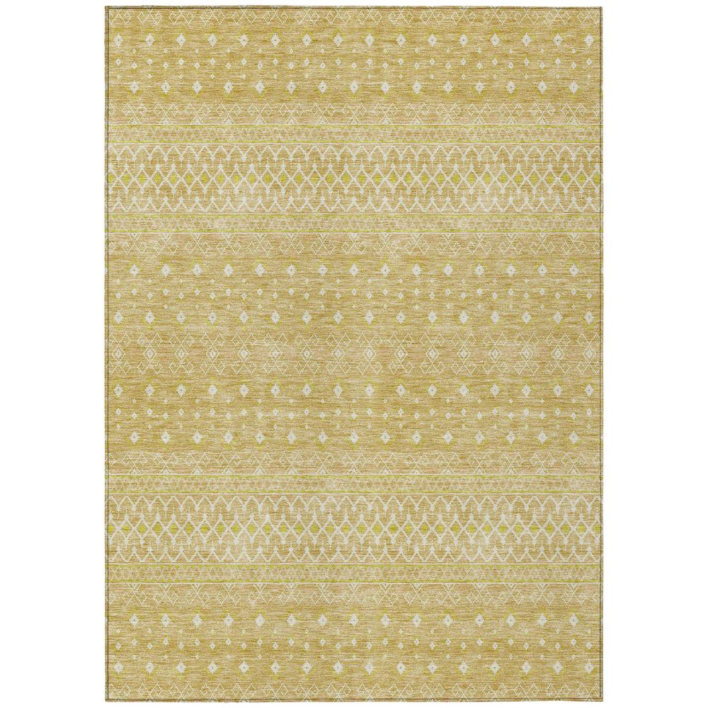 Chantille ACN709 Gold 5' x 7'6" Rug. Picture 1