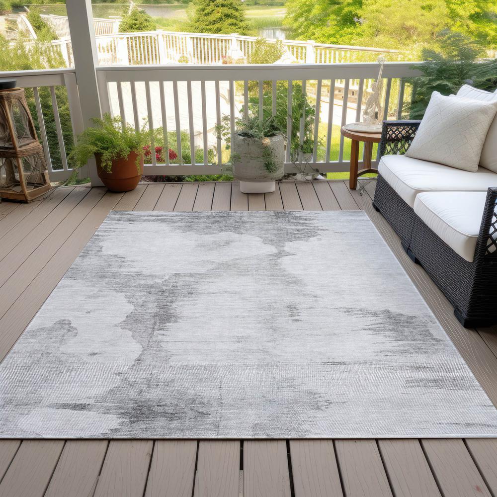 Chantille ACN710 Gray 5' x 7'6" Rug. Picture 9