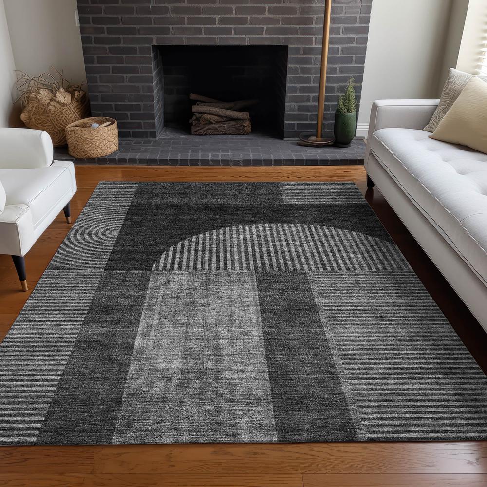 Chantille ACN711 Gray 5' x 7'6" Rug. Picture 6