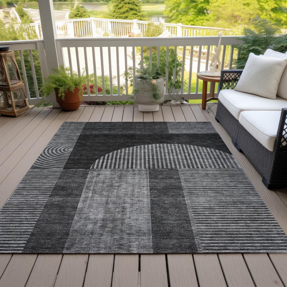 Chantille ACN711 Gray 5' x 7'6" Rug. Picture 9