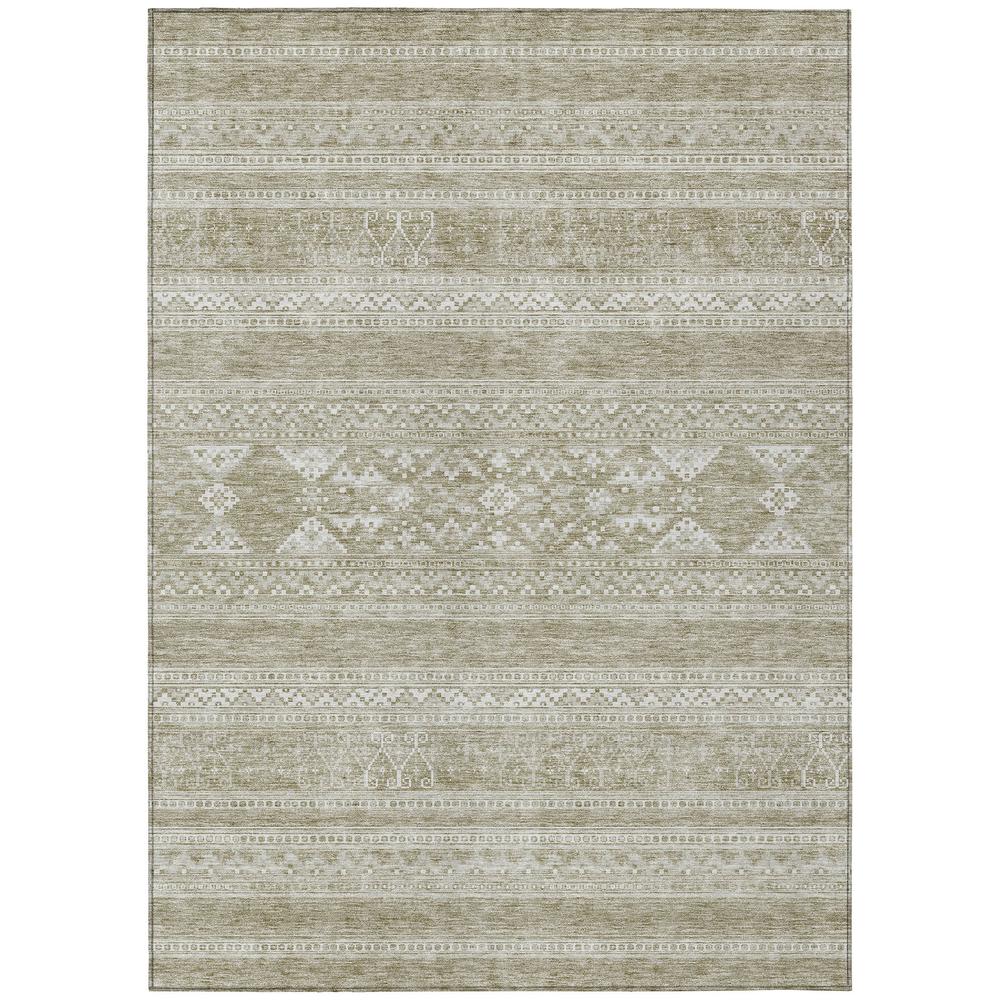 Chantille ACN714 Brown 5' x 7'6" Rug. Picture 1